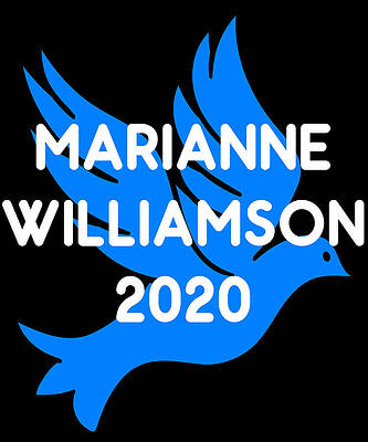 Wall Art - Digital Art - Marianne Williamson For President 2020 by Flippin Sweet Gear