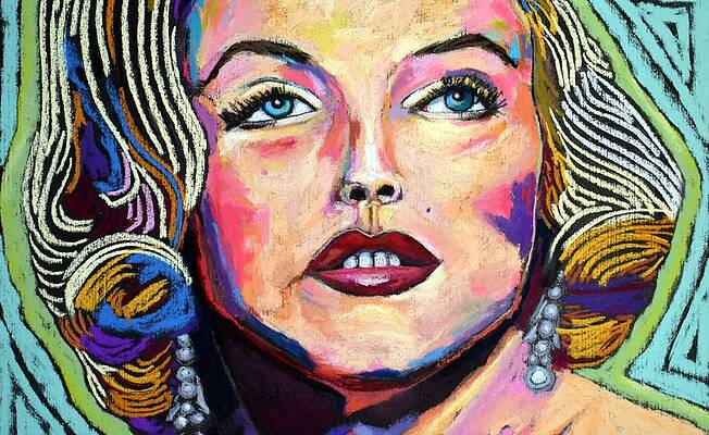Marilyn Monroe - Crop by David Hinds Marilyn Monroe - Crop by David Hinds