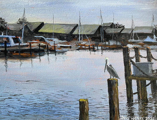 Marina Pelican by Larry Whitler Marina Pelican by Larry Whitler