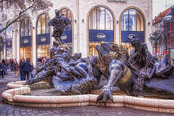 Marriage Merry-Go-Round water fountain Nuremberg by Tatiana Travelways Marriage Merry-Go-Round water fountain Nuremberg by Tatiana Travelways