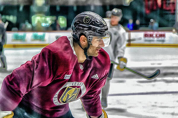 Max Pacioretty Vegas Golden Knights by Michael Rogers Max Pacioretty Vegas Golden Knights by Michael Rogers