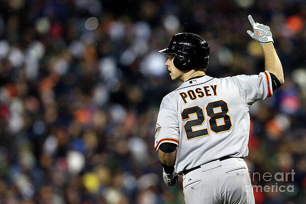Buster Posey Photograph by Ezra Shaw - Pixels