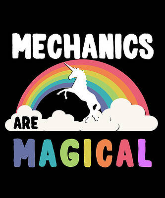Wall Art - Digital Art - Mechanics Are Magical by Flippin Sweet Gear