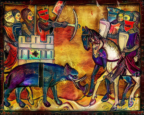 Medieval Art The Elephant 20211106 by Wingsdomain Art and Photography Medieval Art The Elephant 20211106 by Wingsdomain Art and Photography