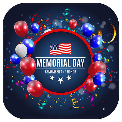 Wall Art - Digital Art - Memorial Day v4 by Robert Banach