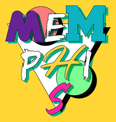 Memphis Style Logo by Christopher Lotito Memphis Style Logo by Christopher Lotito