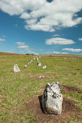 Merrivale Stone Row iv by Helen Northcott Merrivale Stone Row iv by Helen Northcott