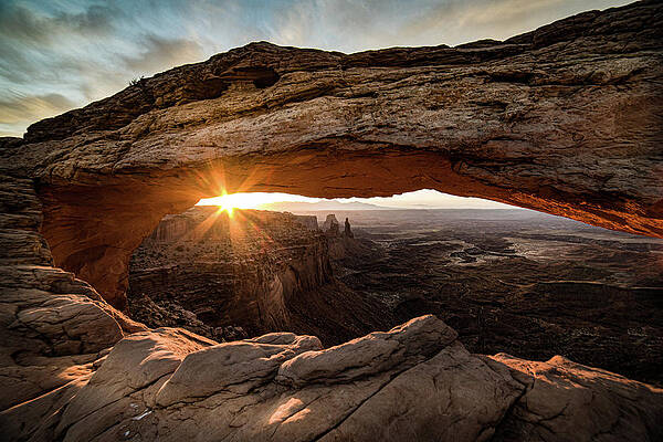 Mesa Arch Sunrise #3   by Craig Rowtham