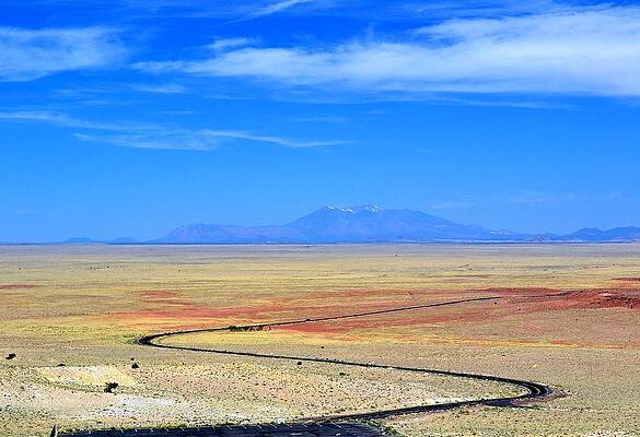 Meteor Crater, Winslow, Arizona. by Carol and Colin Bedson