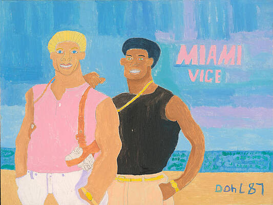 Miami Vice - Miami Heat Kids T-Shirt by Brand A - Fine Art America