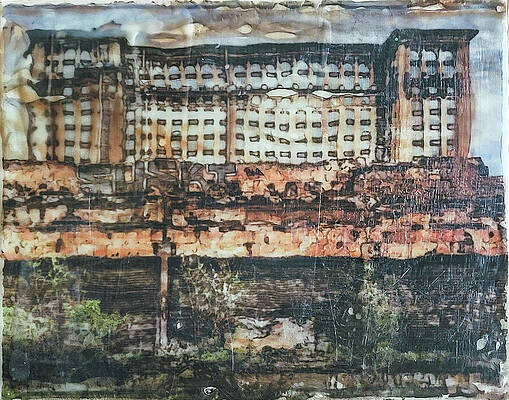 Wall Art - Photograph - Michigan Central Station by Winnie Chrzanowski