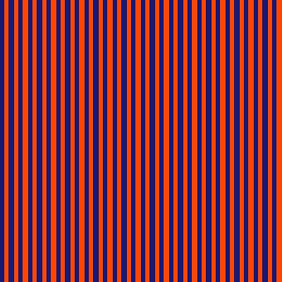[ Thumbnail: Midnight Blue and Red Colored Stripes/Lines Pattern Poster ]
