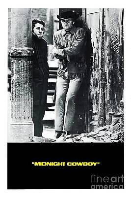 Wall Art - Painting - Midnight Cowboy 1969 by Mega Movies