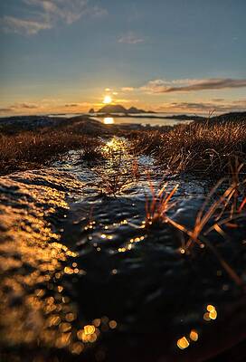 Midnight Sun Northern Norway by Jon Lundal Midnight Sun Northern Norway by Jon Lundal