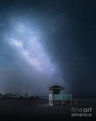 Milky Way at Venice Beach, Florida by Liesl Walsh Milky Way at Venice Beach, Florida by Liesl Walsh
