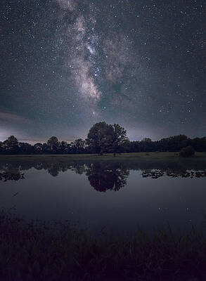 Milky Way over the Pond by Grant Twiss Milky Way over the Pond by Grant Twiss