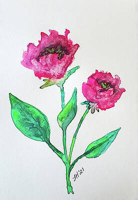 Minimal Flower by Jean Haynes Minimal Flower by Jean Haynes