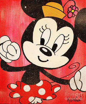 Disney Cartoon Characters Paintings Fine Art America The new lines in each step are shown in red, and each step is explained in the text below the photo, so you'll know exactly. disney cartoon characters paintings
