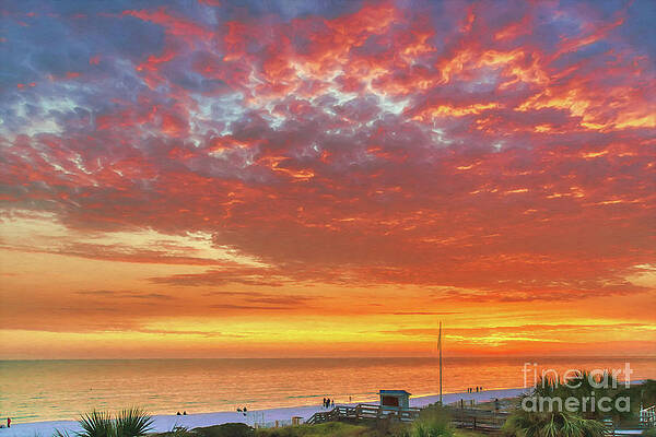 Miramar Beach Sunset by Mel Steinhauer Miramar Beach Sunset by Mel Steinhauer