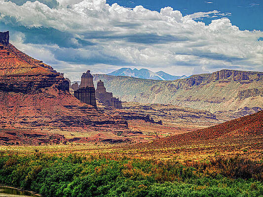 Wall Art - Photograph - Moab, Utah - Layers and Colors by Robert Niemeier
