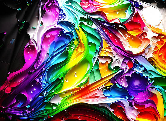 Wall Art - Digital Art - Molten Kaleidoscope by David Walker