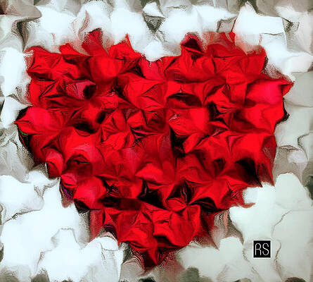 Wall Art - Painting - Mon Amour by Rafael Salazar