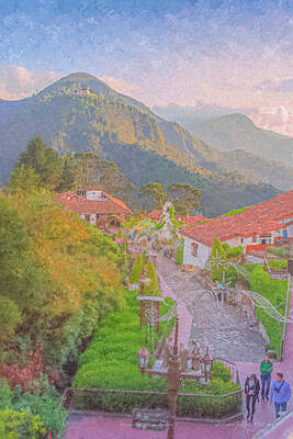 Monserrat Above Bogota Colombia by Bill McEntee Monserrat Above Bogota Colombia by Bill McEntee