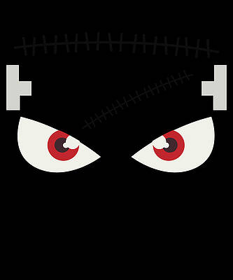Wall Art - Digital Art - Monster Face by Flippin Sweet Gear