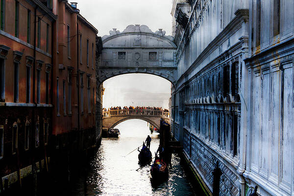 Moody Morning At The Bridge Of Sighs by Chris Lord Moody Morning At The Bridge Of Sighs by Chris Lord