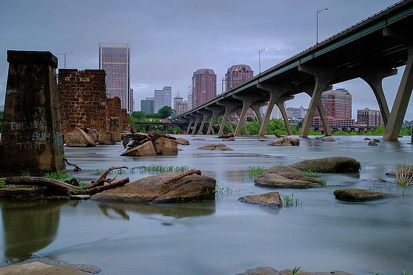 Moody Richmond VA From The James by Doug Ash Moody Richmond VA From The James by Doug Ash