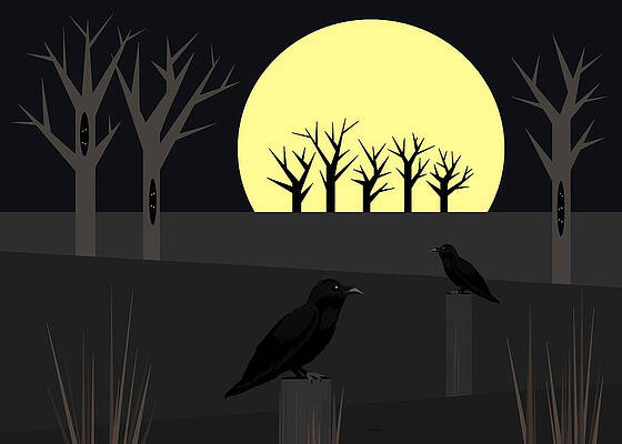 Moonlit Conversation by Val Arie Moonlit Conversation by Val Arie