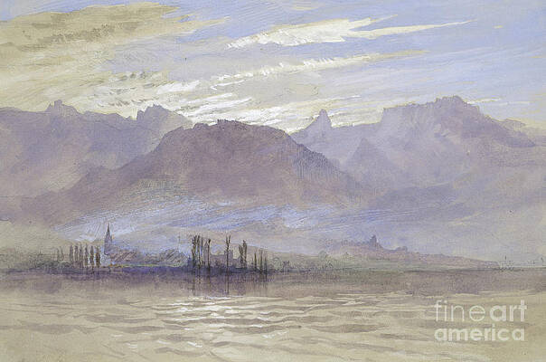 Morning in Spring, with northeast Wind, at Vevey, by John Ruskin Morning in Spring, with northeast Wind, at Vevey, by John Ruskin