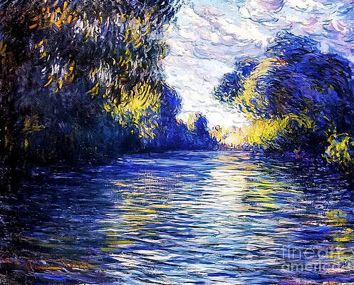 Morning on the Seine by Claude Monet 1897 by Claude Monet Morning on the Seine by Claude Monet 1897 by Claude Monet