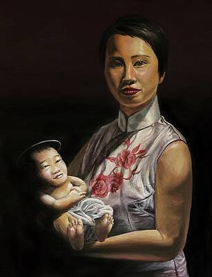 Mother and Child by Michael Ornido Mother and Child by Michael Ornido