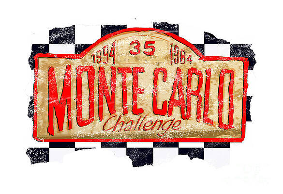 motor sport design Monte Carlo on chequered flag by Tom Conway motor sport design Monte Carlo on chequered flag by Tom Conway
