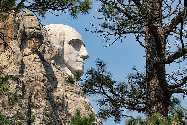 Wall Art - Photograph - Mount Rushmore Resolute Gaze by Gregory Ballos
