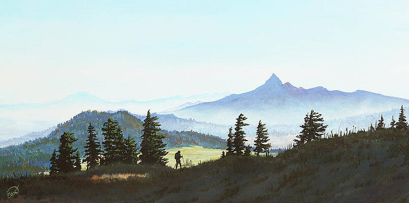 Mount Thielsen by Elizabeth Mordensky Mount Thielsen by Elizabeth Mordensky