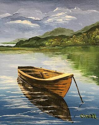 Mountain boating by Kevin Oneal Mountain boating by Kevin Oneal