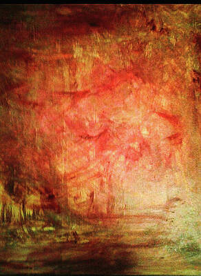 Wall Art - Painting - Moving to Calmer Water by Karen Lillard