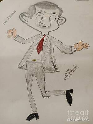 Mr Bean Drawings Fine Art America