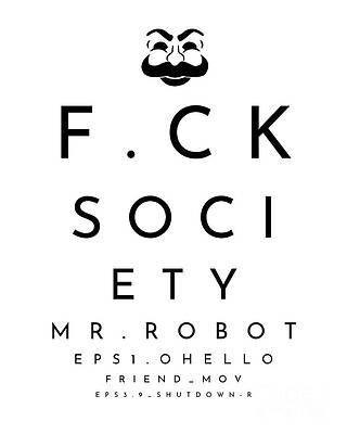 Mr Robot Fsociety Posters for Sale