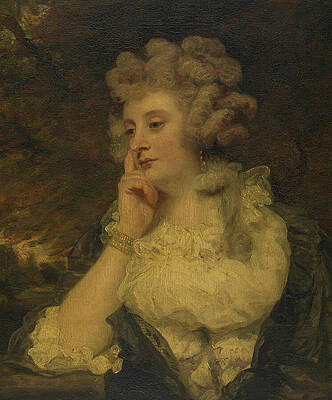 Wall Art - Painting - Mrs Jane Braddyll 1788 by Joshua Reynolds