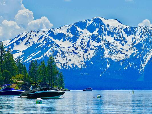Mt. Tallac behind Zephyr Point by Jerry Kramer