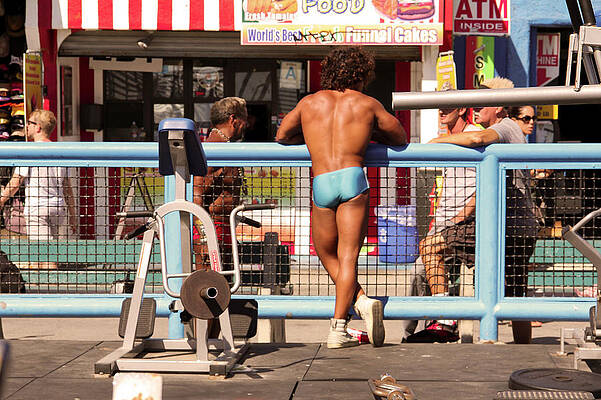 Muscle Beach by Charles Christopher Muscle Beach by Charles Christopher