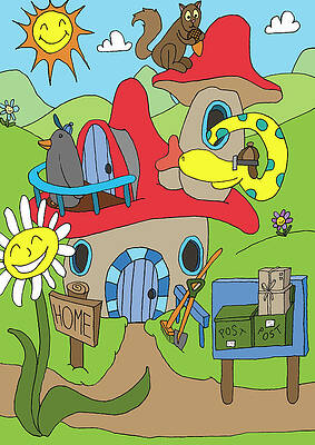 Mushroom home by Thomas Olsen Mushroom home by Thomas Olsen