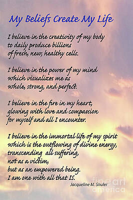 My Beliefs Create my Life by Jacqueline Shuler My Beliefs Create my Life by Jacqueline Shuler