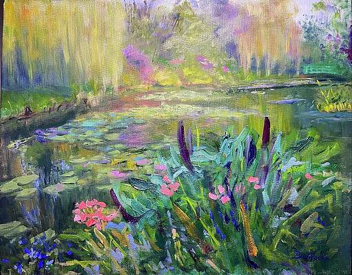 My Journey To Giverny by Bonifacio Luna