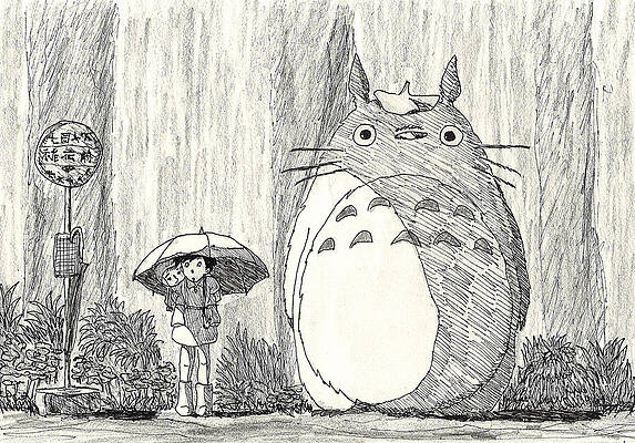 Studio Ghibli Drawings - Fine Art America