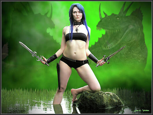 Mystic Dragon Warrior by Jon Volden Mystic Dragon Warrior by Jon Volden