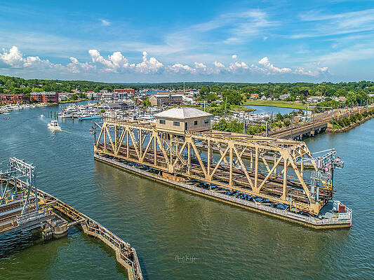 Mystic Railway Bridge by Michael Hughes Mystic Railway Bridge by Michael Hughes